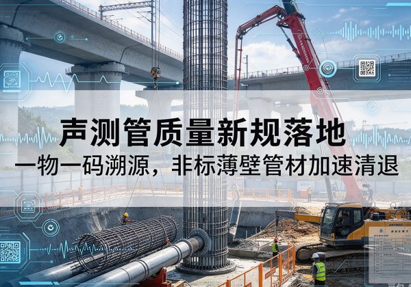 临沧声测管质量新规落地，一物一码溯源，非标薄壁管材加速清退