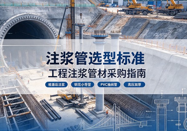 临沧注浆管选型标准